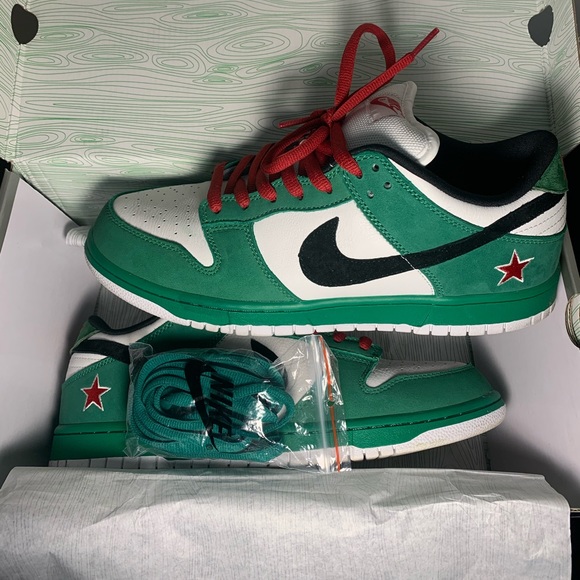 Nike SB Dunk High Heineken - 305050-300